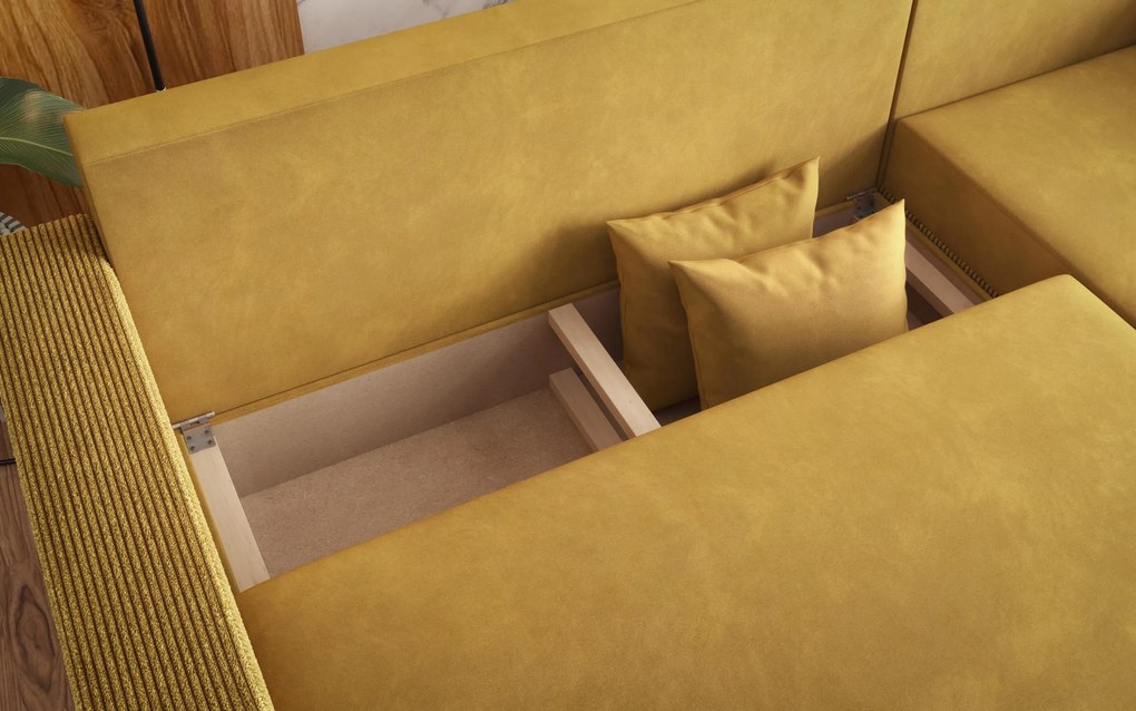 Разтегателен ъглов диван Финикс