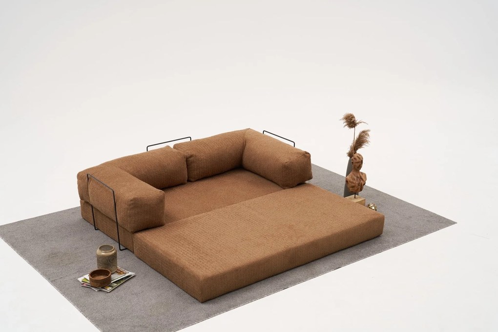 Ъглов диван Comfort Mini, цвят Кафяв