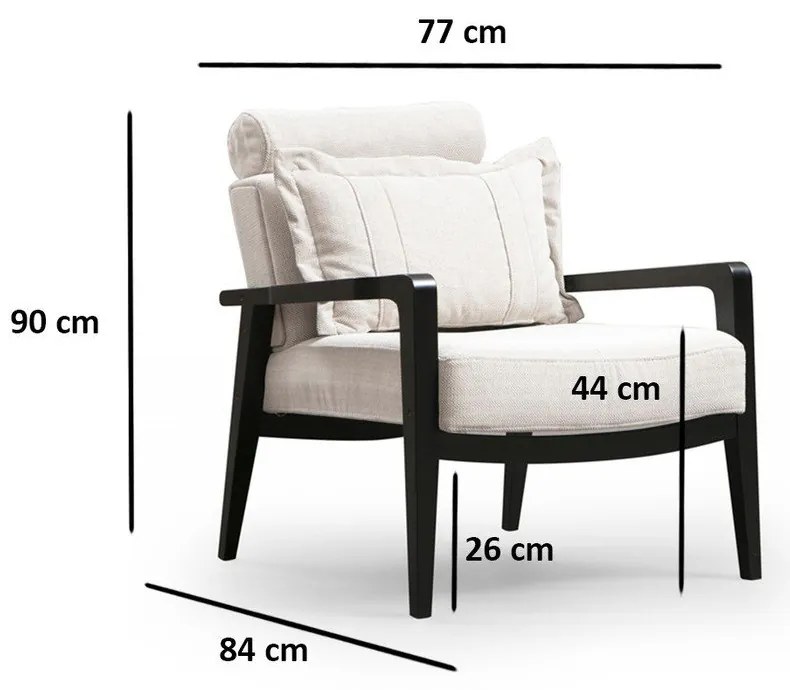 Кремав фотьойл Apollo – Artie