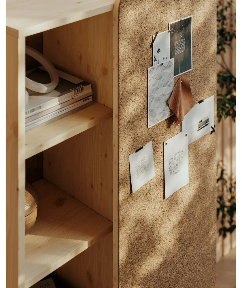 Библиотека от борова дървесина 70x142 cm Slide - Karup Design