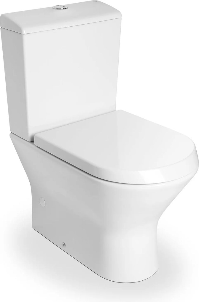 Тоалетна чиния за моноблок, Roca, A342642000 с двойно оттичане, Compact, 36x61.5x78см