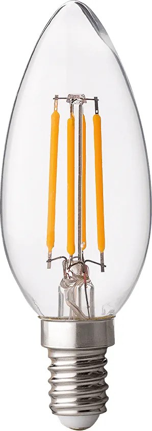 LED крушка ULTRALUX LED FILAMENT, 4W, E14, 4200K