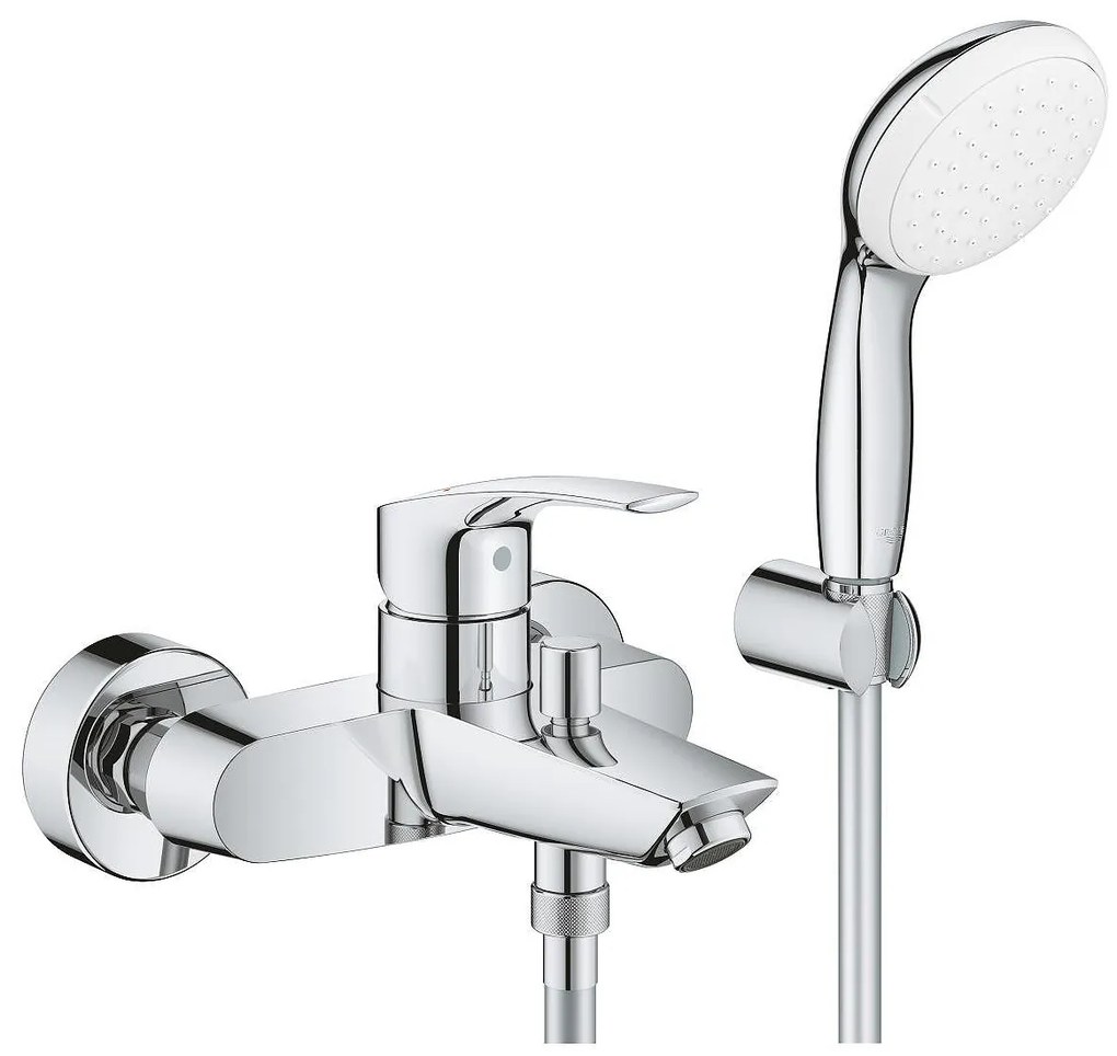 Смесител за вана 1/2″, 33302003, едноръкохватков