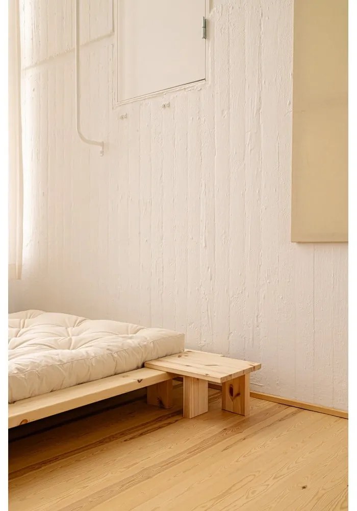 Нощно шкафче от масивен бор в естествен цвят Japan – Karup Design