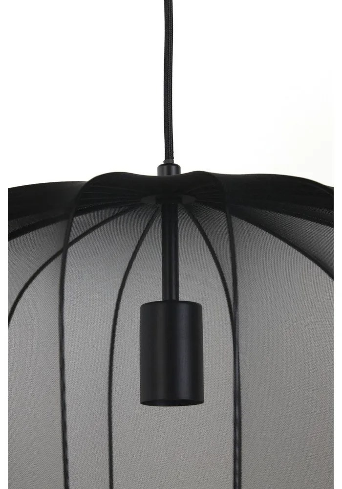 Черна лампа за таван ø 50 cm Plumeria - Light &amp; Living