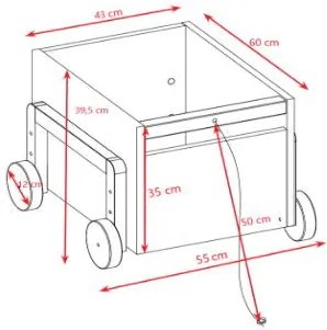 Количка за съхранение Victor