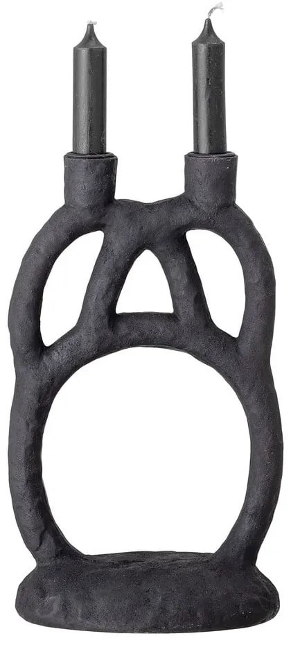 Черен свещник, височина 29 cm Ramina - Bloomingville