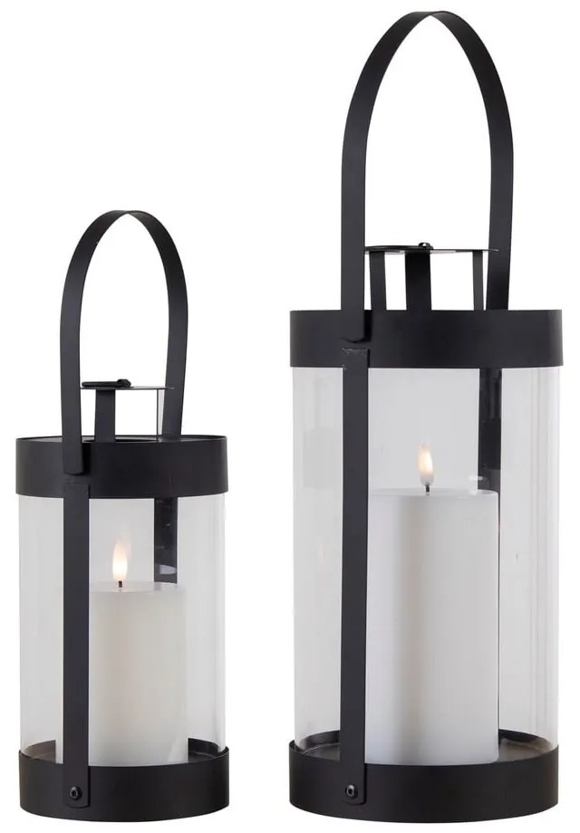 Стъклен фенер 2 бр. Bondi - House Nordic