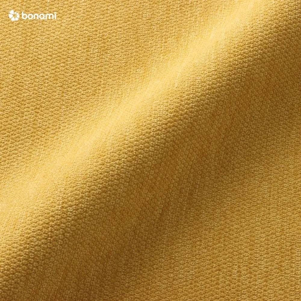 Жълта табуретка за крака Polly - White Label