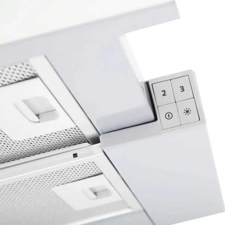 Абсорбатор за вграждане Elica Elite 14 Lux GRVTWH 60, 121 W, 60 см, Клас D, 304 м3/ч, LED осветление, Сив/Бял