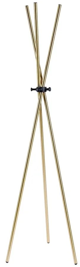 Стоманена стойка за връхни дрехи в златист цвят Darwin – White Label