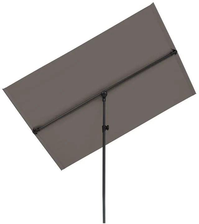 Blumfeldt Flex-Shade L, чадър, 130 x 180 см, полиестер, UV 50, тъмно сив