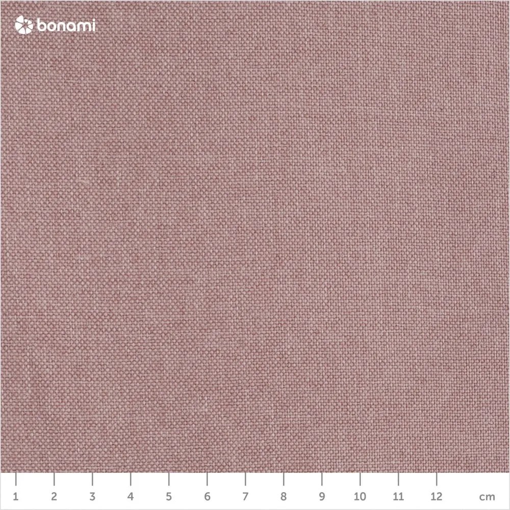 Розово единично легло 120x200 cm тапицирано без ламелно дъно Lena – Meise Möbel