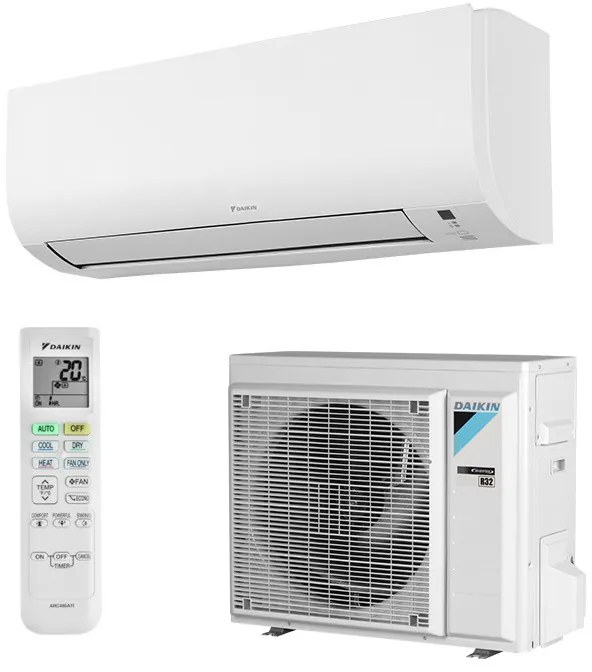 Инверторен климатик Daikin Comfora Plus FTXD35A / RXD35A, 12000 BTU, 22 м2, А+++, Wi-Fi, R-32, Бял