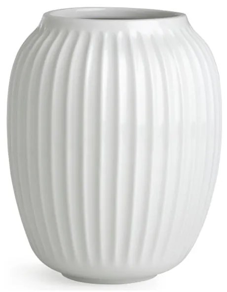 Ваза от бял камък Hammershoi, ⌀ 16,5 cm Hammershøi - Kähler Design
