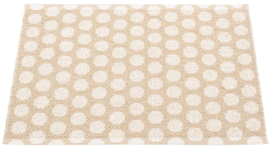 Бежов и кремав килим за открито и закрито 70x50 cm Noa Beige Vanilla – Pappelina