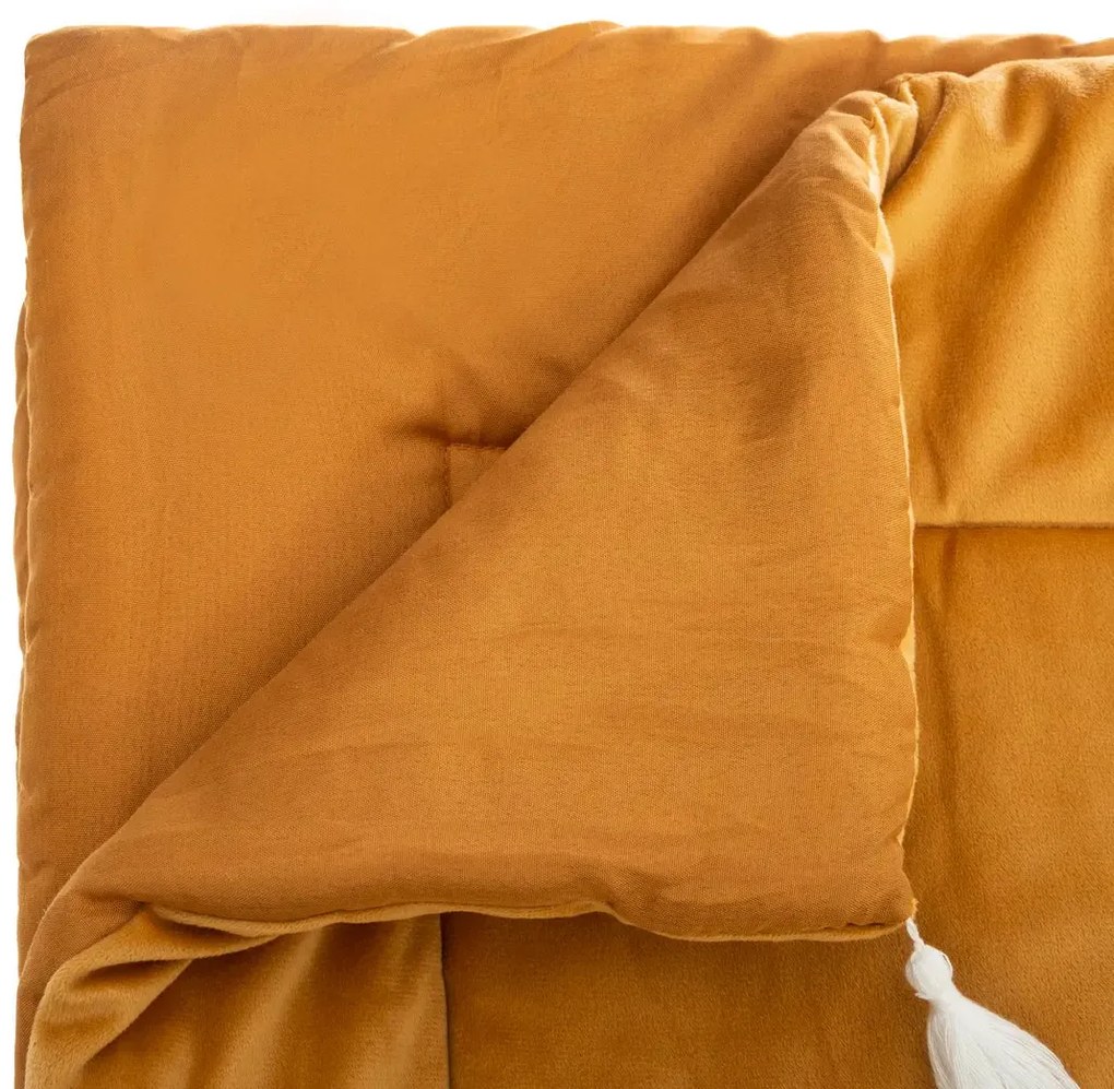 Шалте atmosphera Sonia, Велур, 80x180 cm - Каки