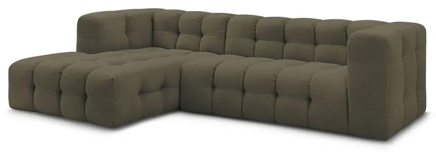 Зелен ъглов диван Cloud – Bobochic Paris