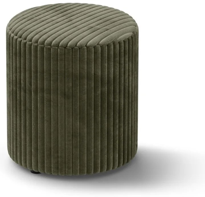 Зелена табуретка от рипсено кадифе Dia – Micadoni
