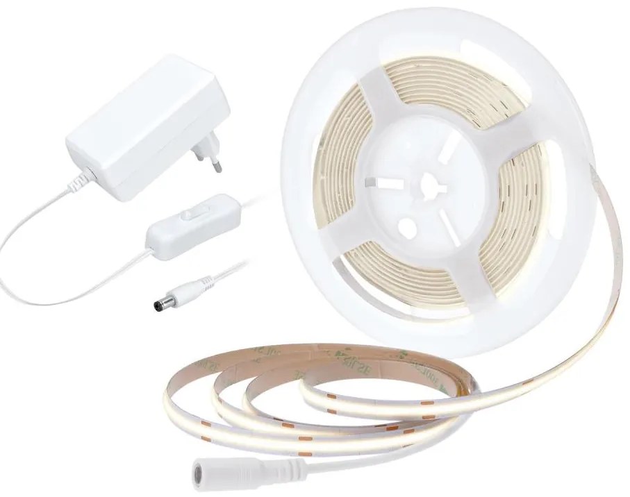 Solight WM59-NW - LED лента 8W/м, 230V, 4000K, 5м