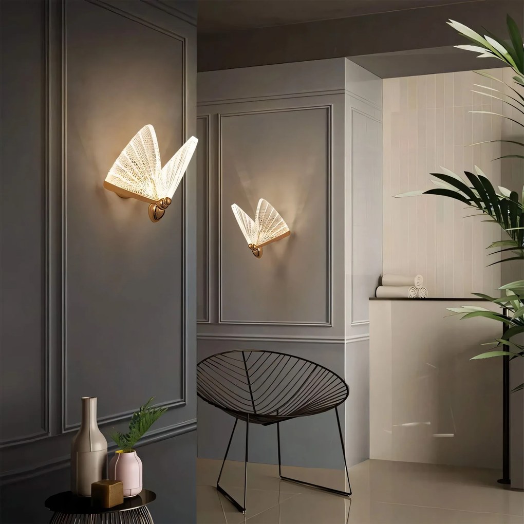СТЕННА ЛАМПА LED LHJ104-1W LIGHT ROSE GOLD