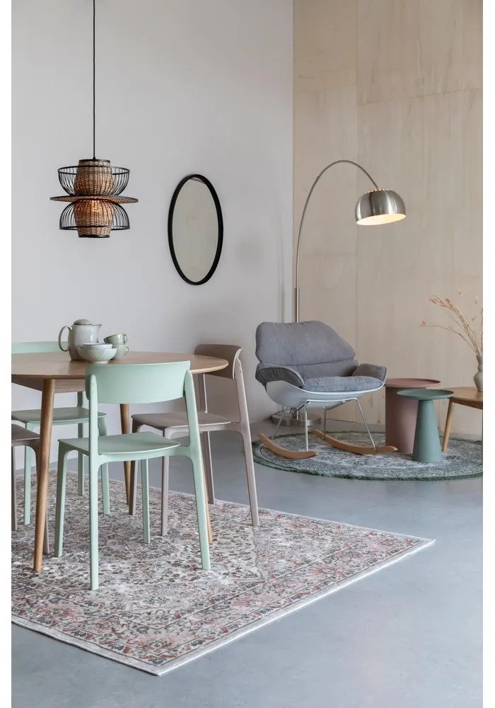 Метална кръгла странична масичка ø 39,5 cm Ringar – White Label