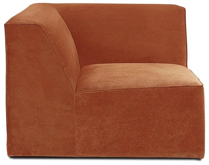 Модул за оранжев велурен диван Sting - Scandic