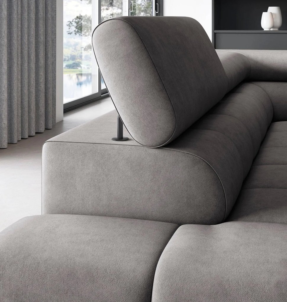 Ъглов диван Ferucce-Gkri Skouro-Right