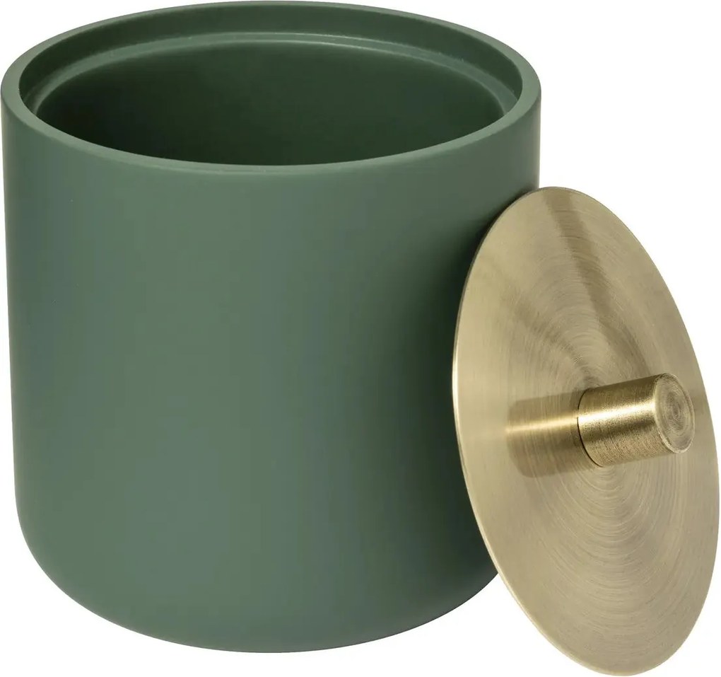 Контейнер за памук 5five Duo - Зелен