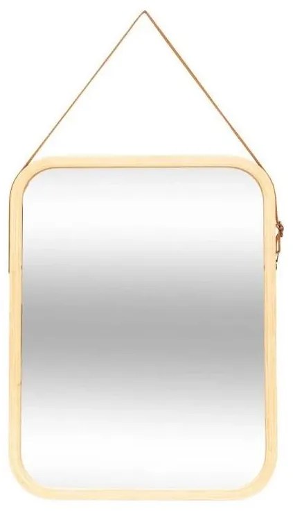 5five - Стенно огледало LOFT 45x35 cm бамбук