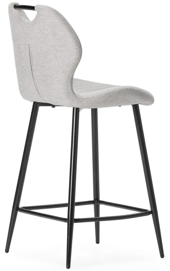 Бежови тапицирани бар столове в комплект 2 бр. (височина на седалката 65 cm) Muli – Marckeric