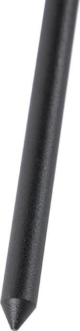 Интелигентен модерен прожектор черен IP44 вкл. WiFi GU10 - Solo