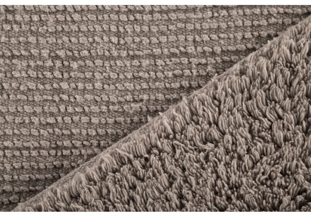 Кафява памучна постелка за баня Luca, 60 x 60 cm - Tiseco Home Studio