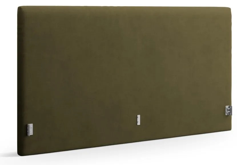 Зелена тапицирана табла за легло 210,5x100 cm Remo – Micadoni
