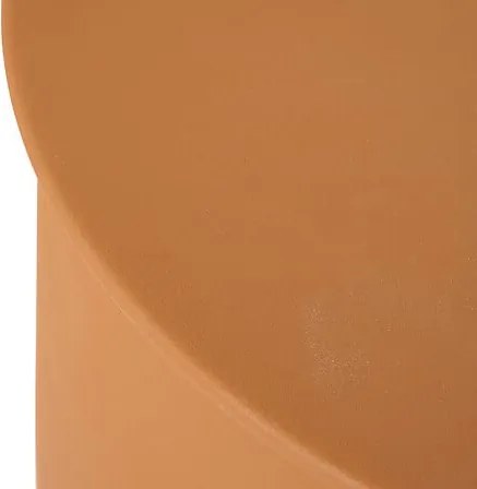 Помощна маса Totem atmosphera Palomba, Метал, Охра, 31 cm