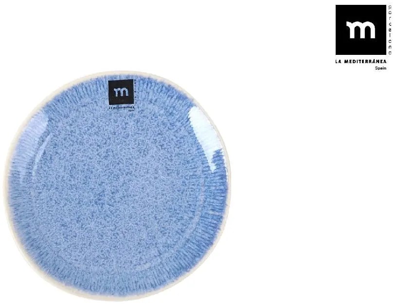 Десертна чиния LA MEDITERRANEA Calobra Blue , 17cm, порцелан