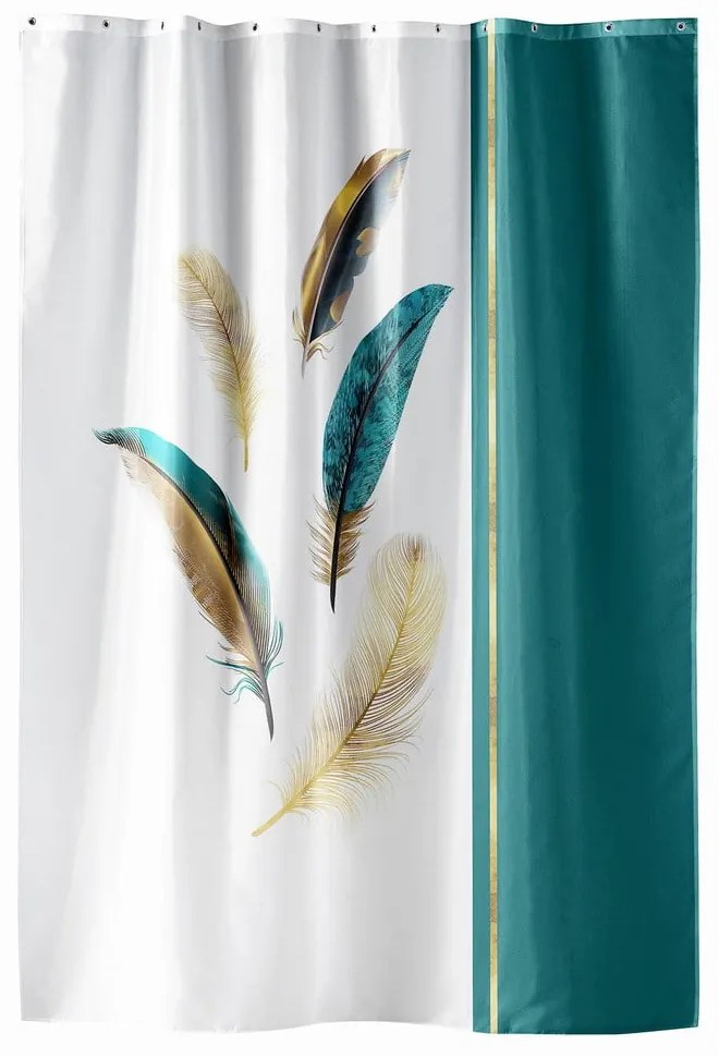 Завеса за душ 180x200 cm Plumiss – douceur d'intérieur