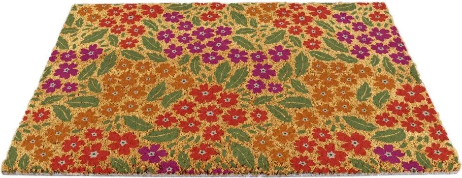 Изтривалка от кокосови влакна 40x60 cm Floral – Artsy Doormats