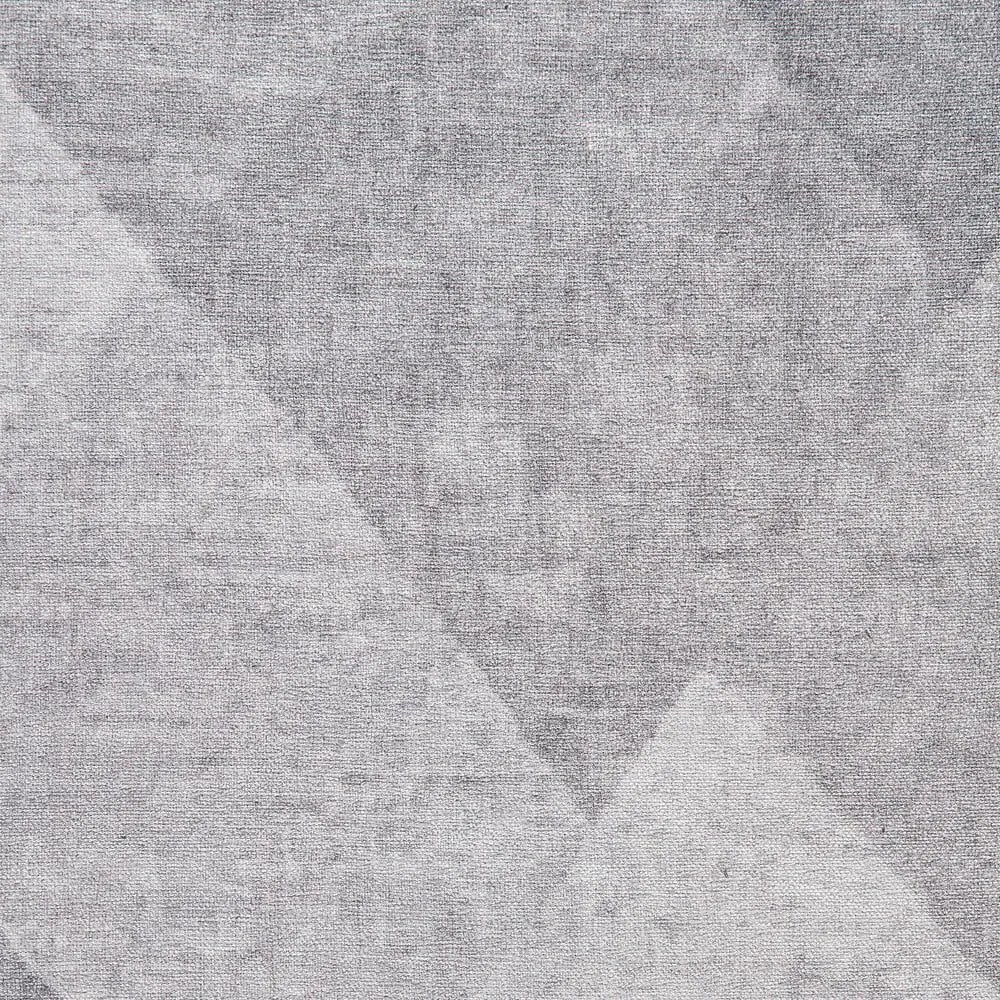 Светлосив килим със смес от памук подходящ за пране 122x170 cm Whisper – Think Rugs