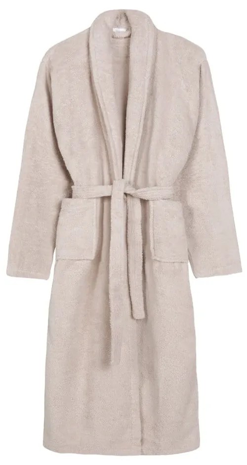 Бежова памучна хавлия XS/S Terry – HIP