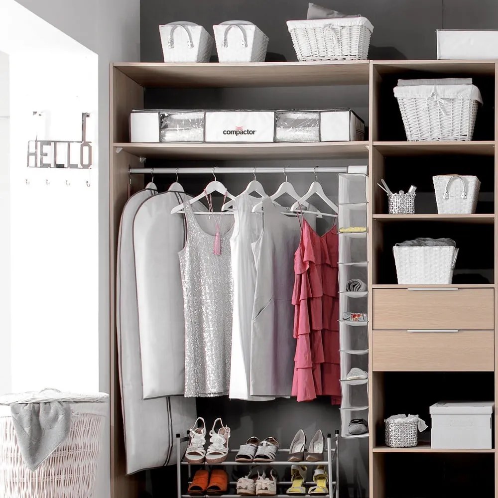 Вакуумни текстилни/пластмасови кутии за съхранение под леглото в комплект 2 бр. 105x45x15,5 cm Life – Compactor