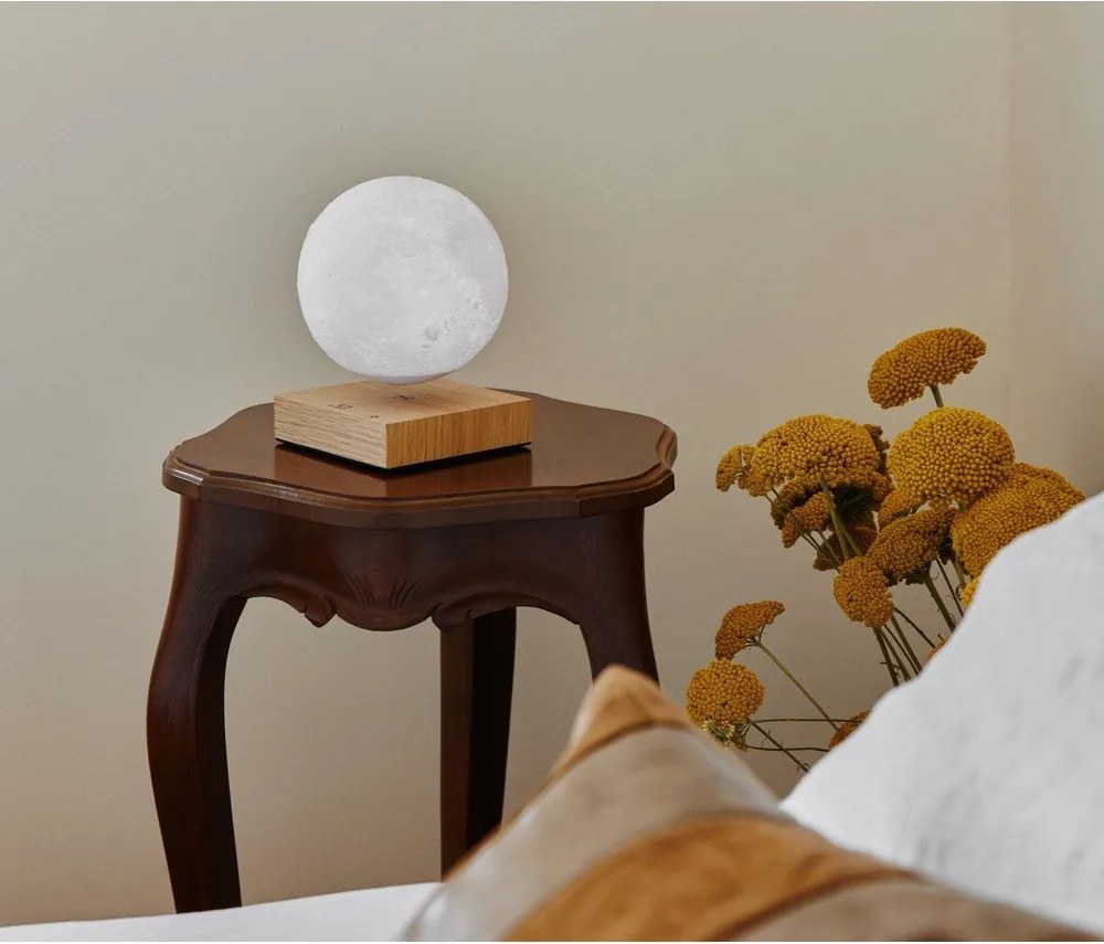 LED настолна лампа в естествен цвят (височина 14 cm) Moon – Gingko