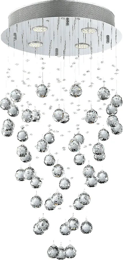 Полилей NORR, хром, 4xGU10