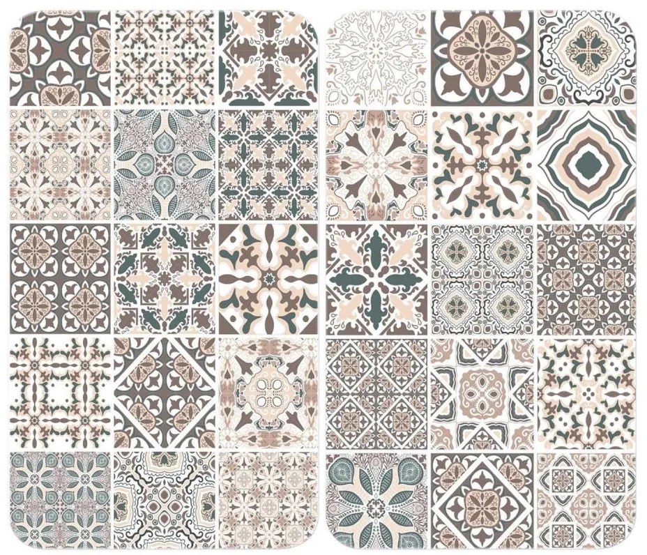 WENKO 53904100 - Капак за котлон 30x52 см пъстроцветен/сив/прозрачен