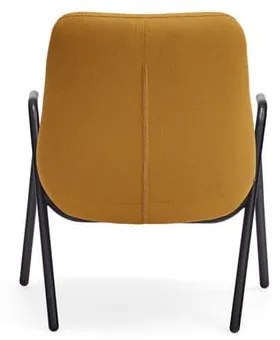 Жълт фотьойл , височина 90 cm Dins - Teulat