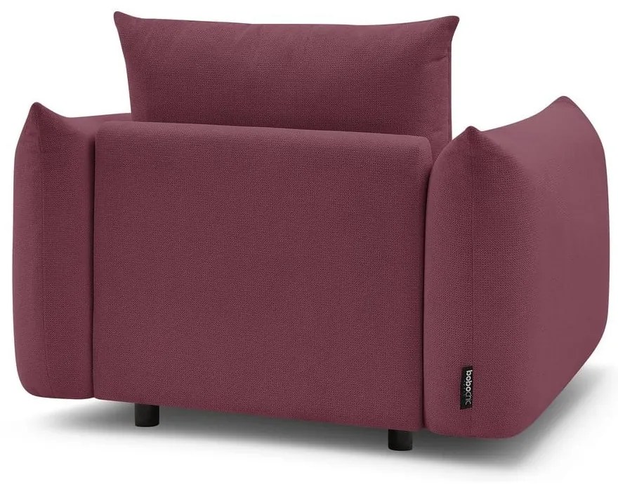 Кресло в цвят бордо Ernest – Bobochic Paris