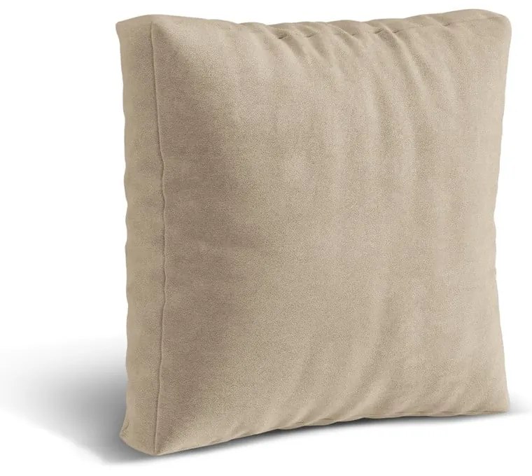 Бежова кадифена възглавница за модулен диван Martina – Micadoni