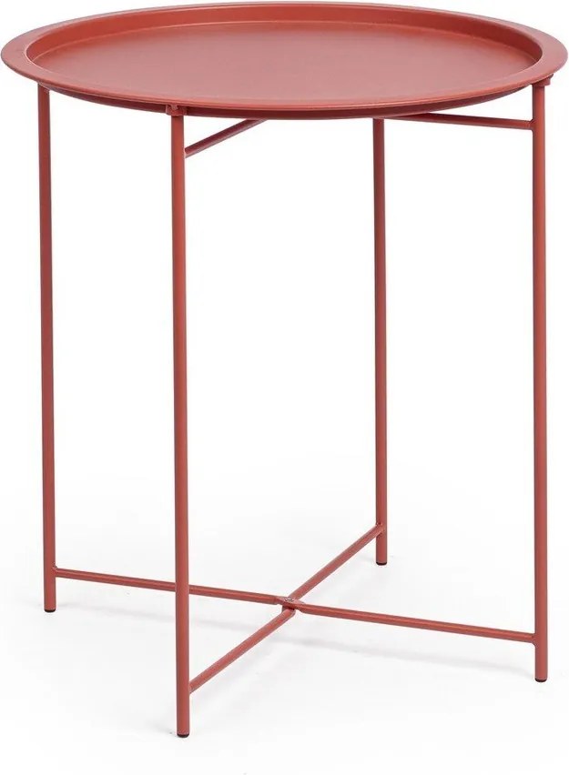 Стоманена кръгла градинска масичка ø 46 cm Austin – Bizzotto