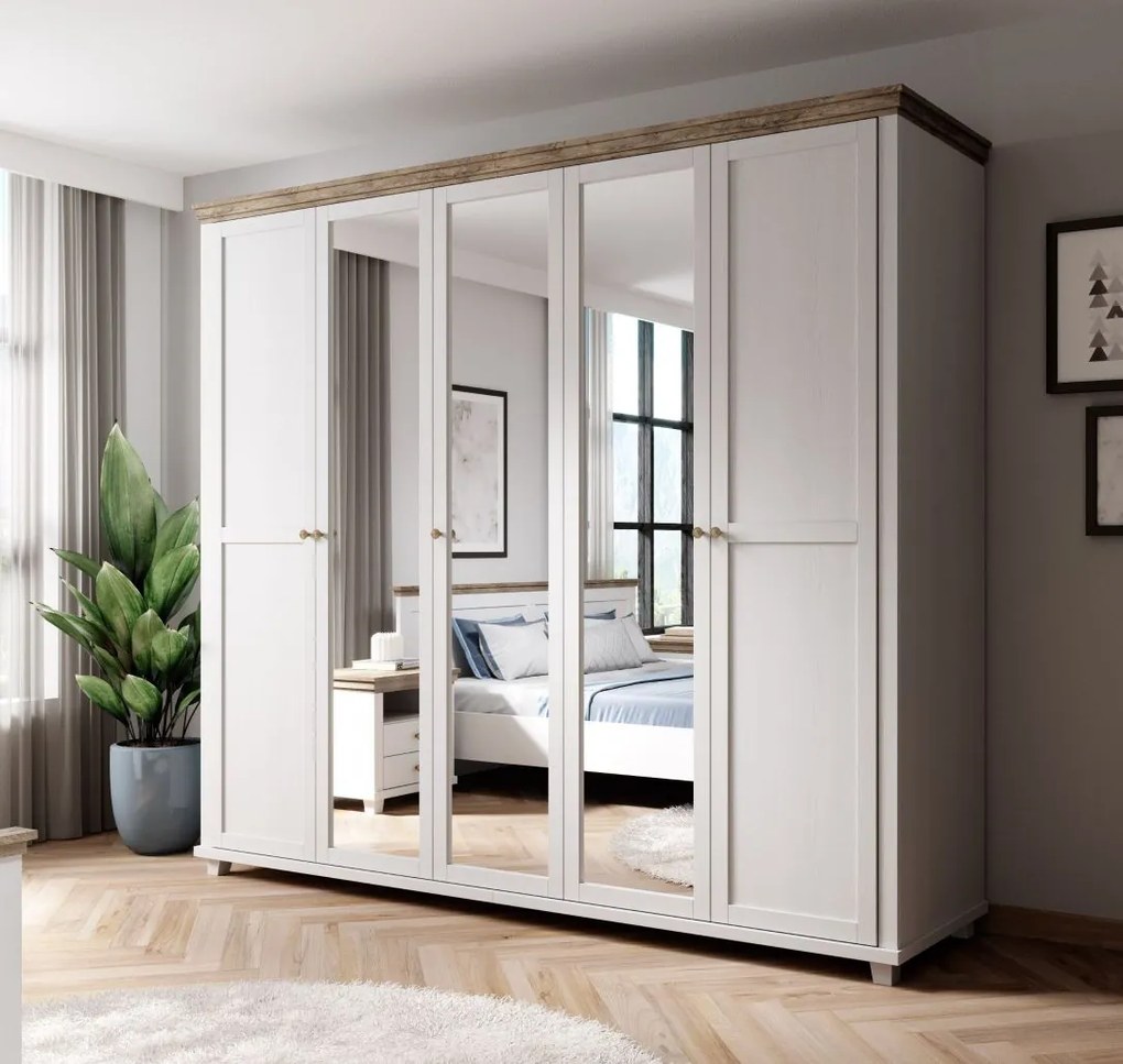 Гардероб 5 вратиCapel-Prasino