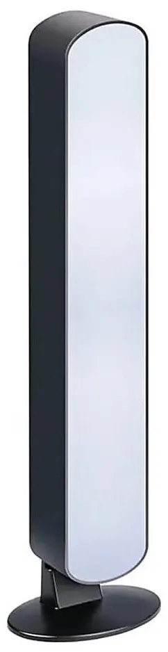 Grundig - настолна LED RGBW лампа с регулируема яркост LED/0,7W/5V черна + дистанционно управление